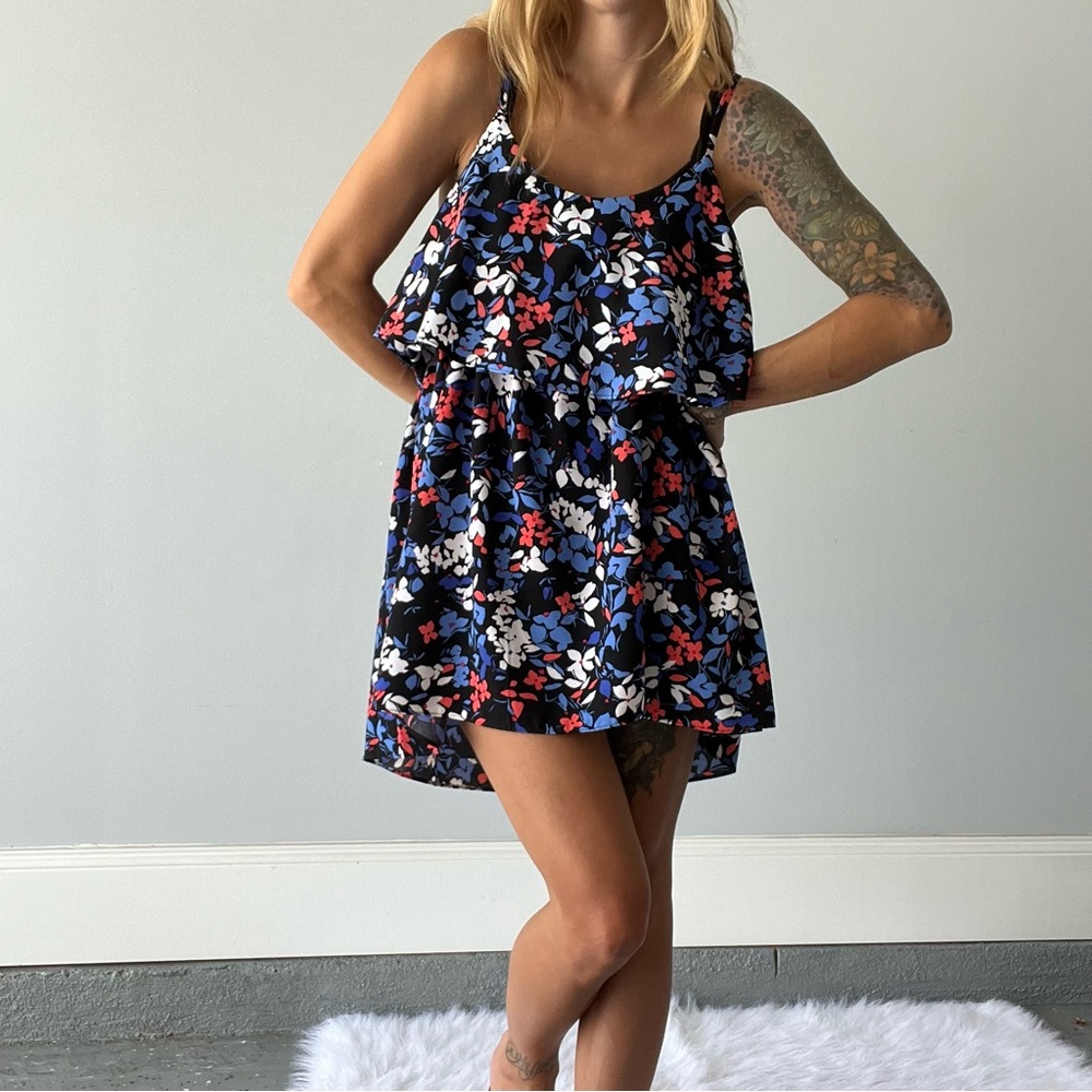 Elle Floral Summer Mini Dress